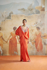 Jeweled Tangerine Kaftan