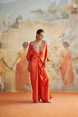 Jeweled Tangerine Kaftan