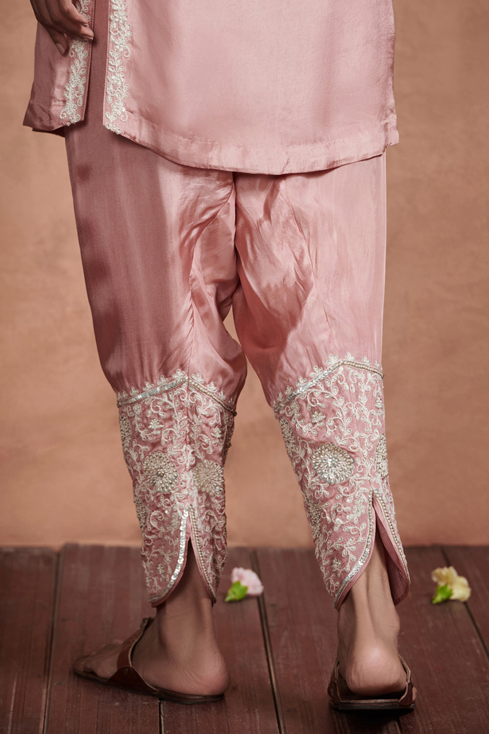 Champagne Blush Short Kurta Set